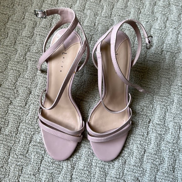 Leith Light Pink Heels 10M - Picture 1 of 4